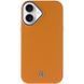 Чохол PC+Leather SGP with MagSafe для Apple iPhone 16 Plus (6.7") Brown 322299 фото 4