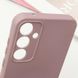 Чохол TPU GETMAN Liquid Silk Full Camera для Samsung Galaxy S24 Рожевий / Pink Sand 397586 фото 5