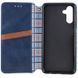 Шкіряний чохол-книжка GETMAN Cubic (PU) для Samsung Galaxy A17 5G Синій 391243 фото 4