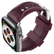 AhaStyle Premium Silicone Rugged Design Band for Apple Watch 42/44/45 mm Burgundy 264659 фото 2
