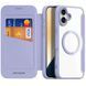 Чохол-книжка Dux Ducis Skin X Pro with MagSafe для Apple iPhone 16 (6.1") Purple 322710 фото 1