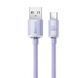 Кабель Baseus Crystal Shine Series Fast Charging Data USB кабель USB To Type-C 100W 1.2m (CAJY000405) Purple 260557 фото 2