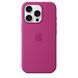 Чохол-накладка Apple iPhone 16 Pro Silicone Case with MagSafe - Fuchsia (MYYN3) 321815 фото 3