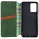 Шкіряний чохол книжка GETMAN Cubic (PU) для Samsung Galaxy S24 Ultra Зелений 284436 фото 3