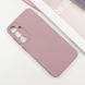 Чохол TPU GETMAN Liquid Silk Full Camera для Samsung Galaxy S24 Рожевий / Pink Sand 397586 фото 2