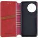 Шкіряний чохол книжка GETMAN Cubic (PU) для Realme 11 4G Червоний 326722 фото 3