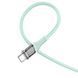 Кабель Hoco U111 Transparent Discovery 60W Type-C to Type-C (1.2m) blue 331473 фото 6