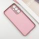Чохол TPU GETMAN Liquid Silk Full Camera для Samsung Galaxy S24 Рожевий / Pink Sand 397586 фото 3