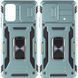 Ударостійкий чохол Camshield Army Ring для Xiaomi Poco X5 Pro 5G / Note 12 Pro 5G Зелений / Light Green 271455 фото 1