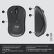 IT/наб LOGITECH MK295 Silent Wireless Combo, US, Graphite (920-009800) 306841 фото 8