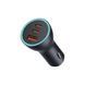 АЗП Baseus Golden Contactor Pro Triple Fast Charger Car Charger 65W U+C+C (CGJP010013) Dark Gray 261273 фото 11