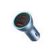 АЗП Baseus Golden Contactor Pro Triple Fast Charger Car Charger 65W U+C+C (CGJP010013) Dark Gray 261273 фото 14