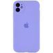 Чохол Silicone Case Full Camera Protective (AA) для Apple iPhone 12 (6.1") Бузковий / Dasheen 214726 фото 1