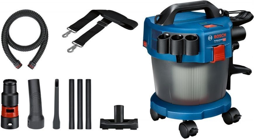 Пилосос професійний акумуляторний Bosch GAS 18V-10 L, 18В, 90мБар, без АКБ та ЗП (0.601.9C6.302) 373345 фото