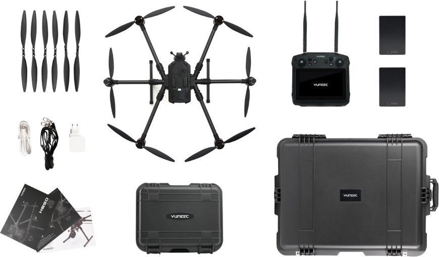 Дрон Yuneec H850 RTF/RTK T1, 2 Acc, транспортний кейс, Universal Payload (YUNH850EUSC) 372644 фото