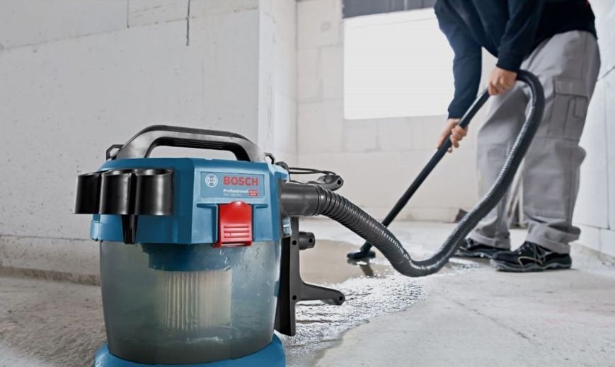 Пилосос професійний акумуляторний Bosch GAS 18V-10 L, 18В, 90мБар, без АКБ та ЗП (0.601.9C6.302) 373345 фото