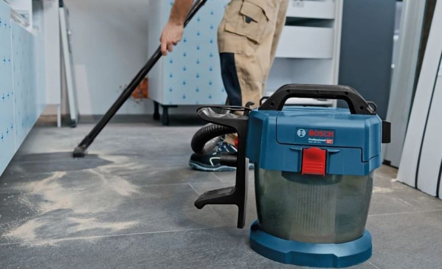 Пилосос професійний акумуляторний Bosch GAS 18V-10 L, 18В, 90мБар, без АКБ та ЗП (0.601.9C6.302) 373345 фото
