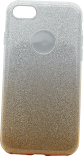 Чохол-накладка iPhone 7 Baranar//life TPU Shining Case Gold-Silver 72079 фото