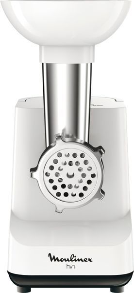 М'ясорубка Moulinex, 1400Вт, 1.7кг/хв, 2 решітки, насадка для ковбас, пластик, білий (ME111032) 370311 фото