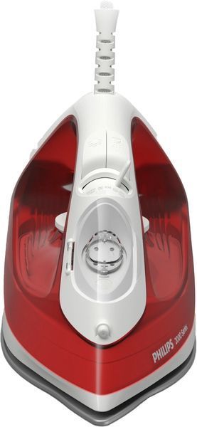 Праска PHILIPS Series 2000, 2000Вт, 250мл, паровий удар -100гр, керам. підошва, червоний (DST2010/40) 374656 фото
