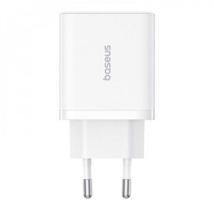 Зарядний Пристрій Baseus GaN5 Fast Charger (Type-C) 30W (P10111404213-00) White 326649 фото