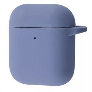 Чохол Silicone Case New for AirPods 1/2 (lavender gray) 317514 фото