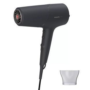 Фен Philips 5000 Series, 2100Вт, 3 режими, іонізація, хол. обдув, темно-сірий (BHD504/00) 363053 фото