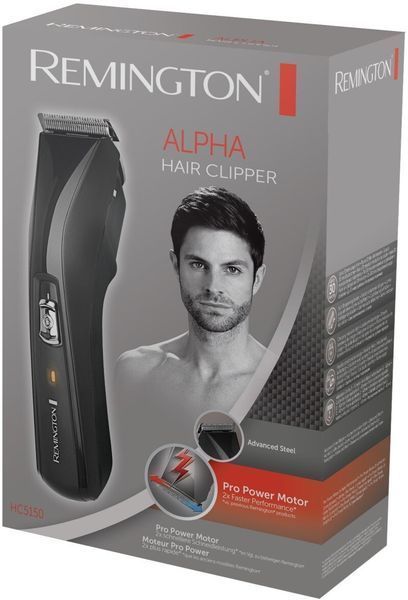 Машинка для стрижки Remington, мережа+акум., Pro Power мотор, сталь, чорний (HC5150) 369689 фото