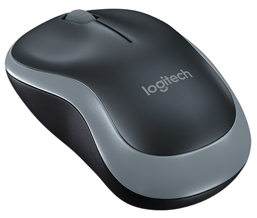 Миша LOGITECH Wireless Mouse M185 SWIFT GREY,EER2 Сірий 306031 фото