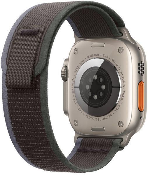 Ремінець Apple Watch Trail Loop Band S/M Для Watch 49mm - Blue/Black (MT613) 280573 фото