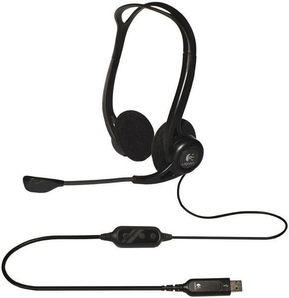 гарнітура LOGITECH Headset PC 960 Stereo Headset USB, OEM 306001 фото