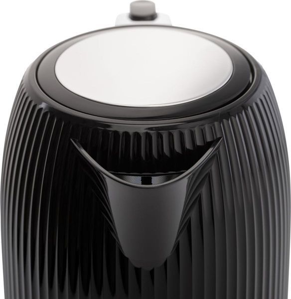 Електрочайник Gorenje 1.7л, Strix-контроль, чорний матовий (K17DPB) 371246 фото