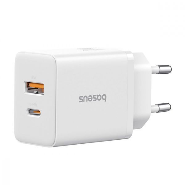 Зарядний Пристрій Baseus GaN5 Fast Charger (Type-C) 30W (P10111404213-00) White 326649 фото