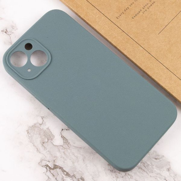 Чехол Silicone Case Full Camera Protective (AA) NO LOGO для Apple iPhone 13 (6.1") Фиолетовый / Elderberry 288691 фото