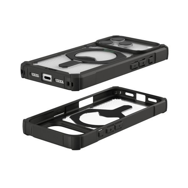 Чохол-накладка iPhone 17 Pro UAG Plasma XTE MagSafe, Black/Clear (11452711404G) 393862 фото