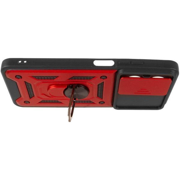 Чохол Ummi Camshield Serge Ring для Xiaomi Redmi A5 / Poco C71 Червоний 396365 фото