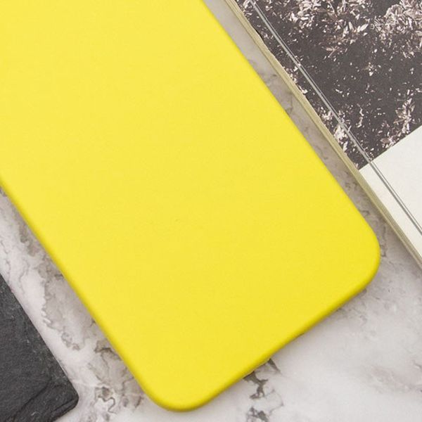Чохол Silicone Cover Lakshmi Full Camera (AAA) для Xiaomi Redmi A3 Жовтий / Yellow 316629 фото