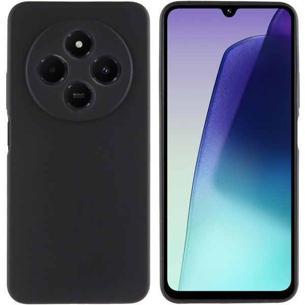 Чохол Silicone Cover Lakshmi Full Camera (AAA) для Xiaomi Redmi 14C / Poco C75 Чорний / Black 327073 фото