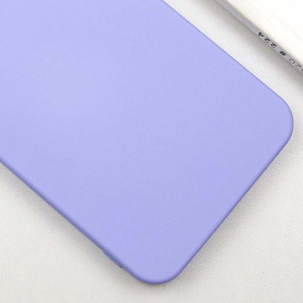 Чохол TPU GETMAN Liquid Silk Full Camera для Samsung Galaxy S23 Бузковий / Dasheen 345516 фото