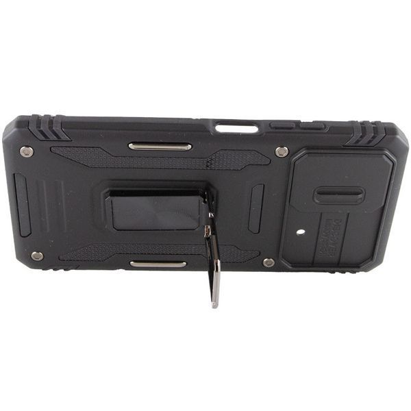 Ударостійкий чохол Camshield Army Ring для Xiaomi Poco X5 5G / Note 12 5G Чорний / Black 271465 фото