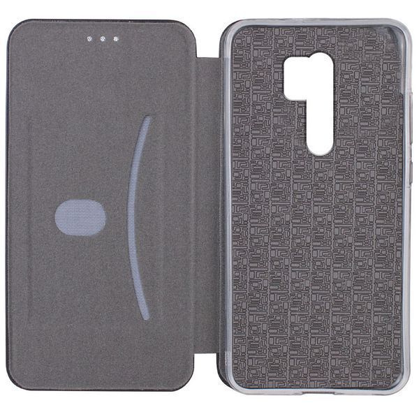 Шкіряний чохол (книжка) Classy для Xiaomi Redmi 9 Темно-синій 245381 фото