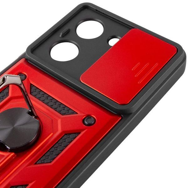 Чохол Ummi Camshield Serge Ring для Xiaomi Redmi A5 / Poco C71 Червоний 396365 фото