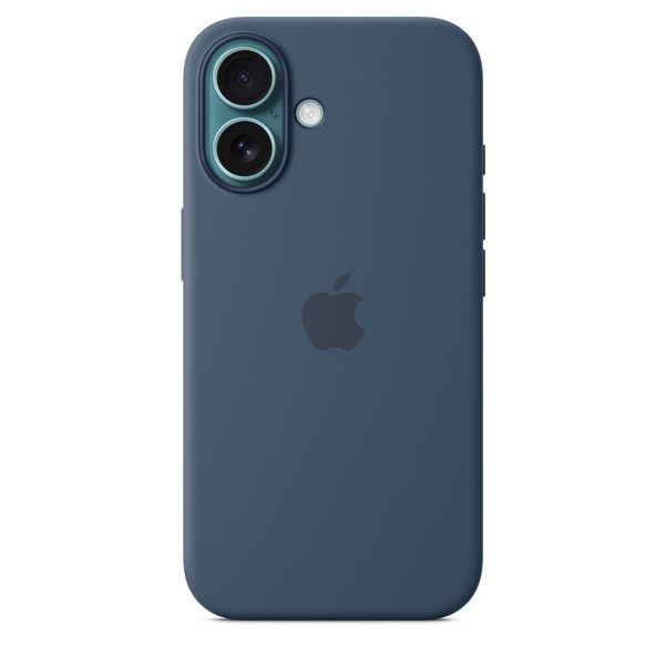Чохол-накладка Apple iPhone 16 Plus Silicone Case with MagSafe - Denim (MYYA3) 322310 фото