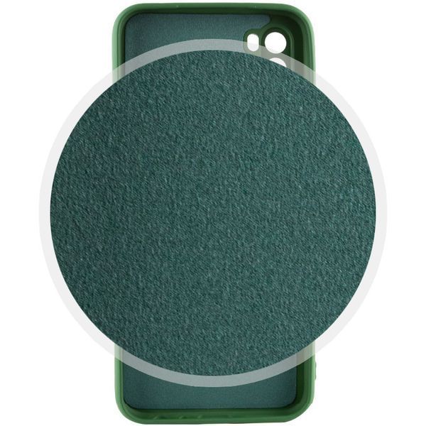 Чохол TPU GETMAN Liquid Silk Full Camera для Xiaomi Redmi Note 8T Зелений / Dark green 323829 фото