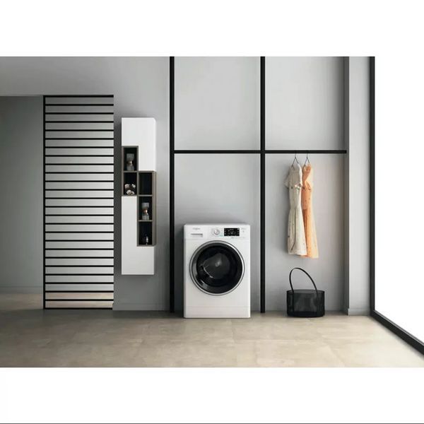 Прально-сушильна машина Whirlpool фронтальна, 11(7)кг, 1600, A, 60см, дисплей, пара, інвертор, білий (FFWDB1176258BCVUA) 375197 фото