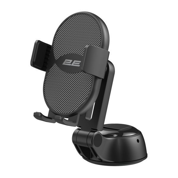 Автомобільний тримач смартфона 2Е Smart 3.5-6.7", чорний (2E-WCQ01-14) 362854 фото