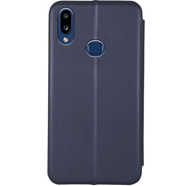 Шкіряний чохол (книжка) Classy для Samsung Galaxy A10s Темно-синій 288412 фото
