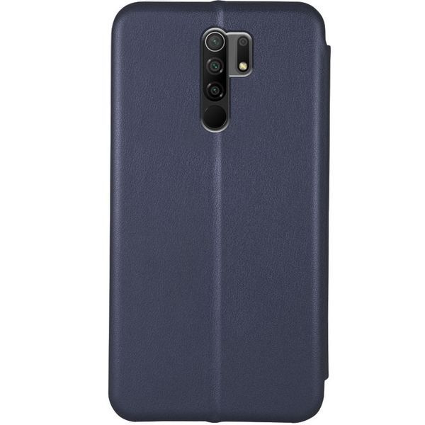 Шкіряний чохол (книжка) Classy для Xiaomi Redmi 9 Темно-синій 245381 фото