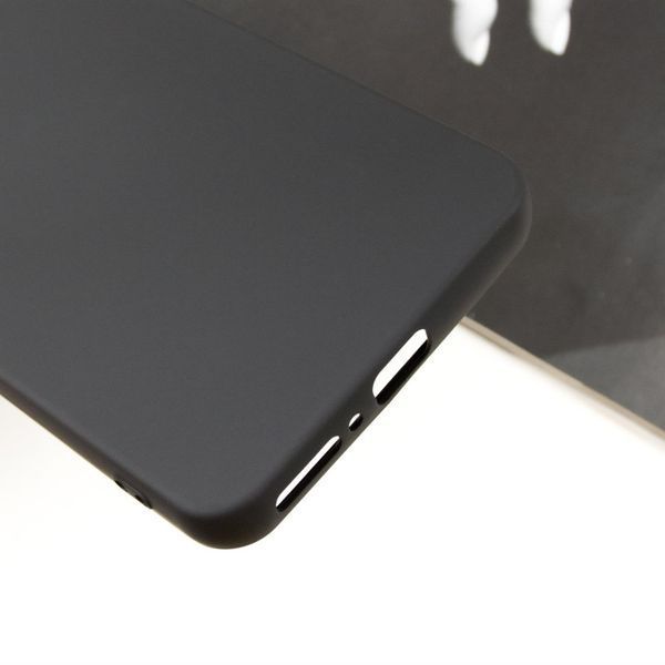 Чохол TPU GETMAN Liquid Silk Full Camera для Xiaomi Redmi Note 13 4G Чорний / Black 357161 фото