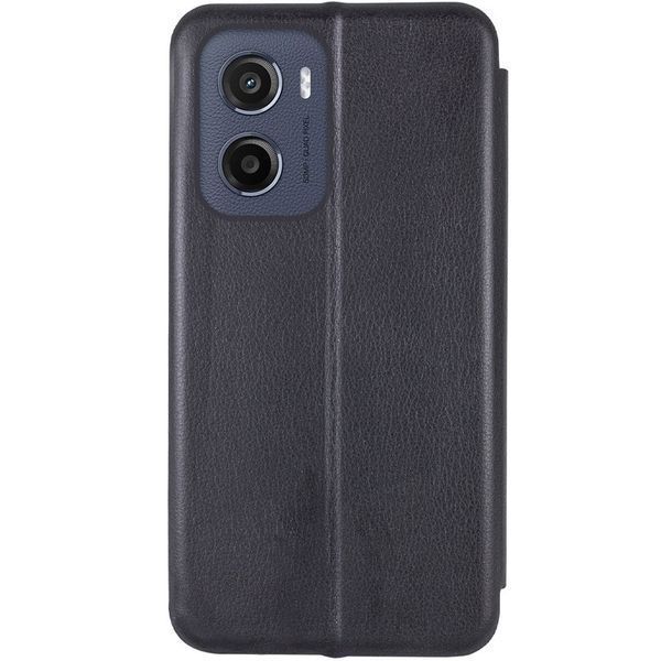 Шкіряний чохол-книжка Classy для Motorola Moto G05 / E15 Чорний 377802 фото